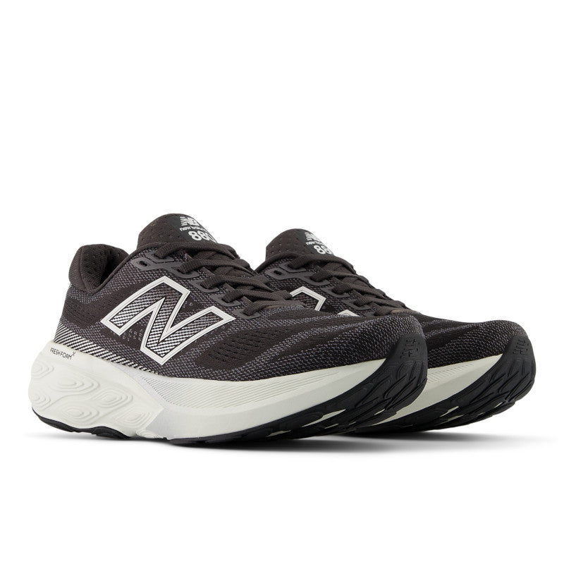 W880H15/D - New Balance Women's Fresh Foam X 880v15 *WIDE*  Black Cement/Sea Salt/Silver Metallic