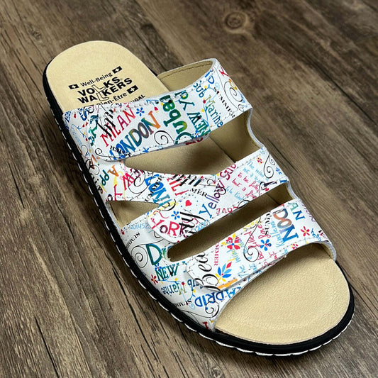 Volks Walker 42482 White City Slide *LAST PAIR*  *SIZE 40*