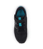 PAARIBT4 New Balance Big Kid Arishi v4 Bungee with Velcro in Black Blue