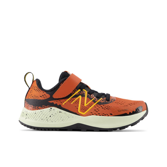 PANTRLM5 New Balance Big Kid DynaSoft Nitrel v5 Bungee Velcro in Red Orange *LAST PAIR SIZE 1.5*