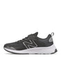 PT545BO1 New Balance Little Kids' Dynasoft 545 Bungee Lace with Top Strap - Black/White/Silver Metallic -  Wide