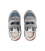 SL267831 Saucony Baby Jazz Hook & Loop Sneaker (HL/GR/BL/OR)