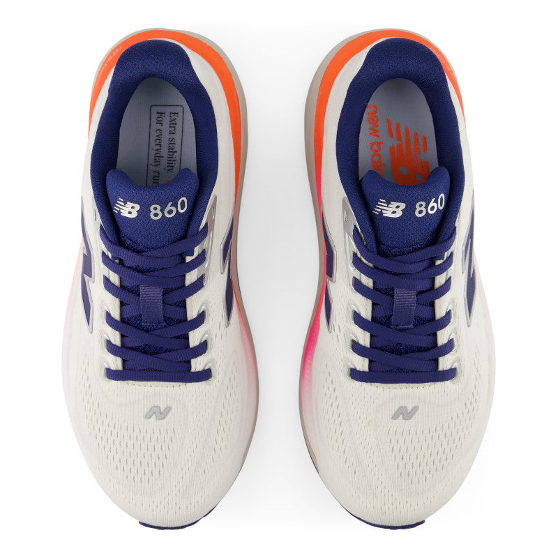 W8602JM/D New Balance Women's Fresh Foam X 860 v15 SEA SALT/BLUE OYSTER *WIDE*