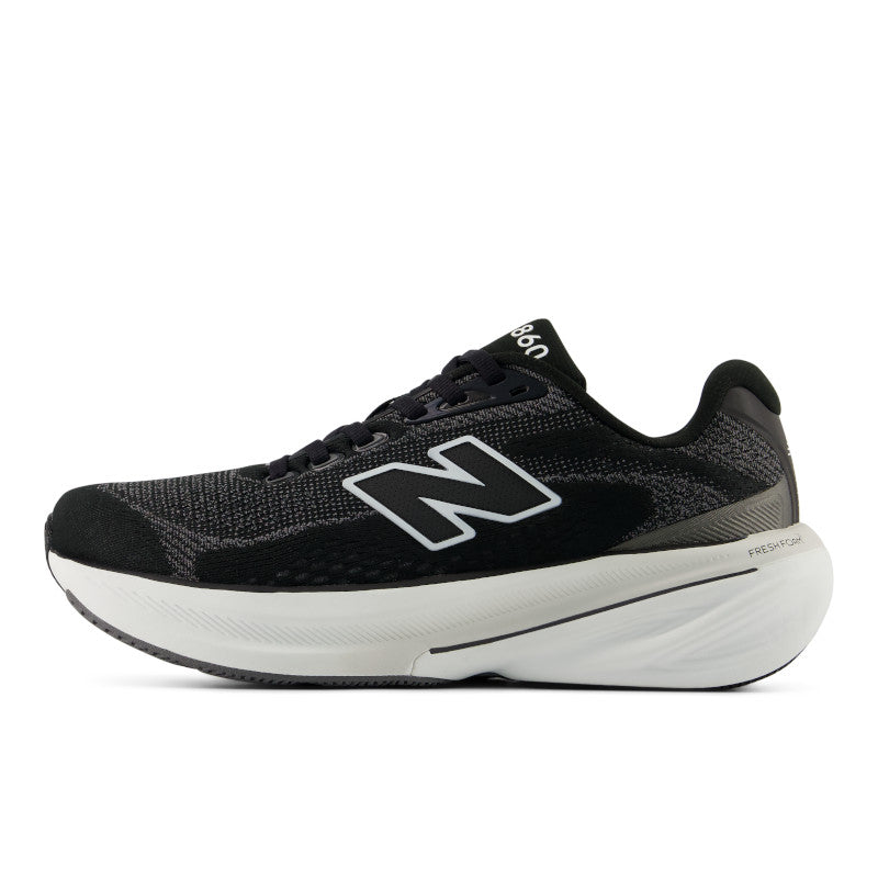 W8604NE/B  New Balance Women's Fresh Foam X 860 v15 BLACK/WHITE