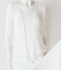 Blue Sky Clothing Co. Short Shrug - White One-Size