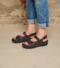 Wolky Women's Jewel - Black Multi Corza Print