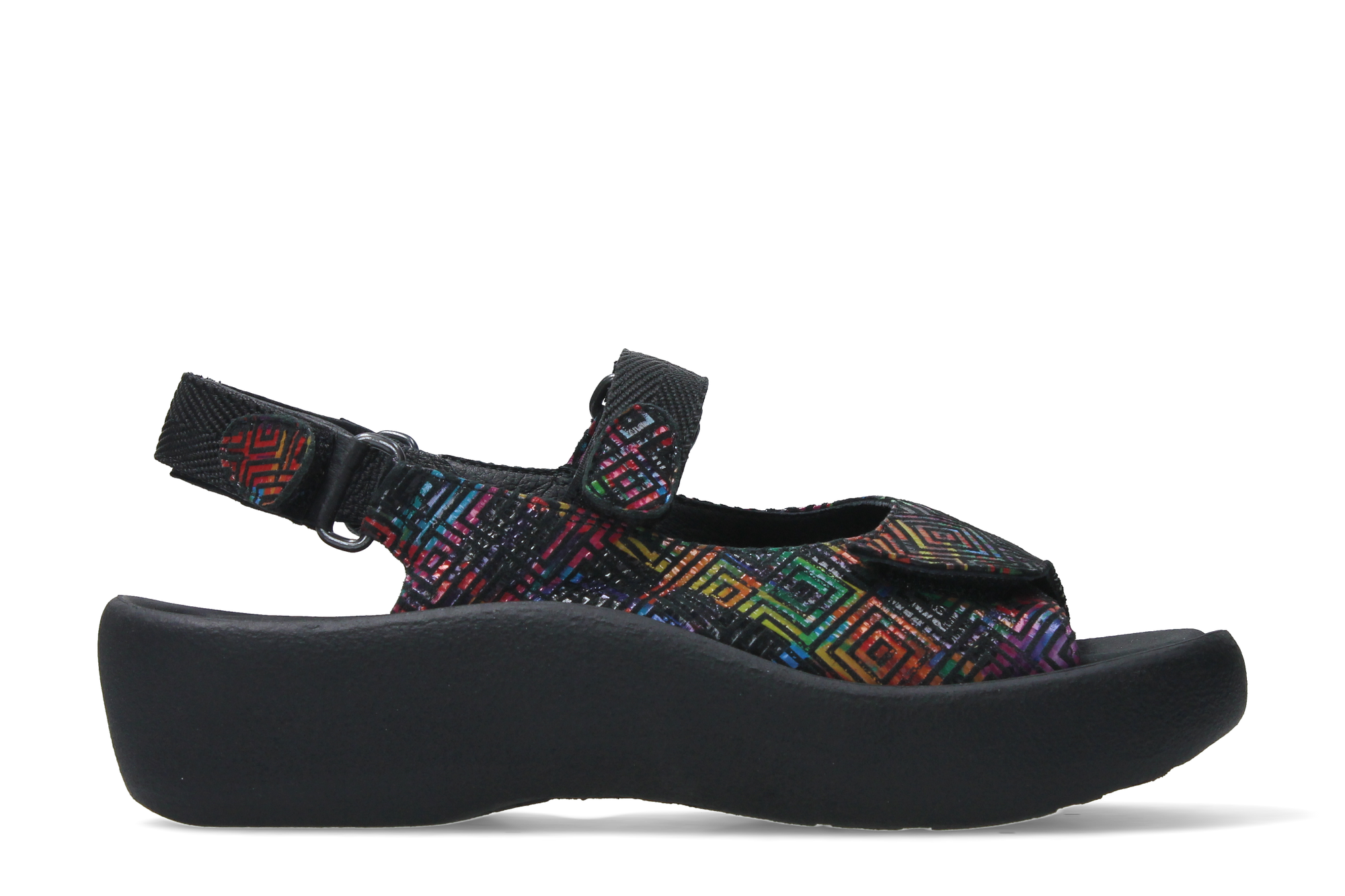 Wolky Women's Jewel - Black Multi Corza Print