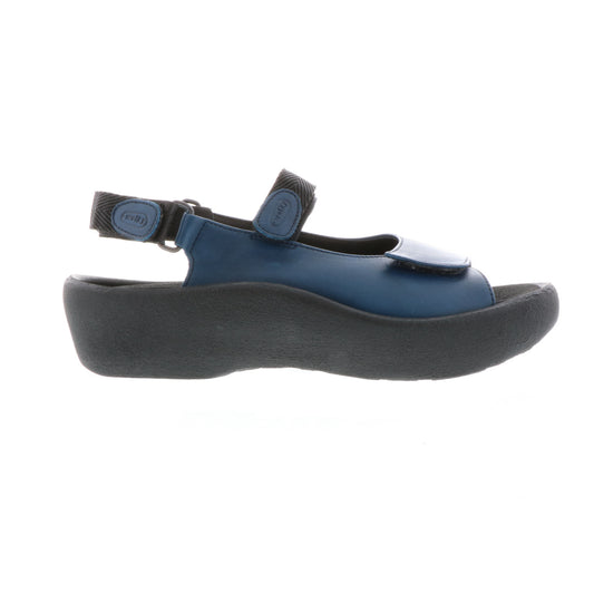 Wolky Women's Jewel - Vegi Leather Blue